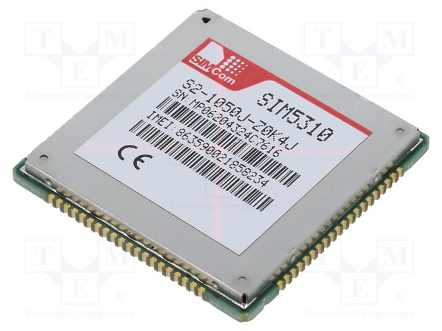 Module: GSM; 3G; SMD; EDGE,GPRS,GSM,WCDMA; 30x30x2.9mm