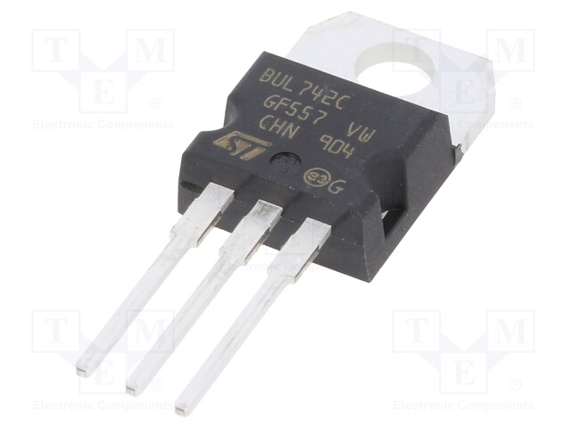 Transistor: NPN; bipolar; 400V; 4A; 70W; TO220AB; 1.23÷1.32mm