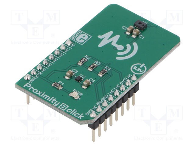 Click board; proximity sensor; I2C; VCNL36687S; 3.3VDC