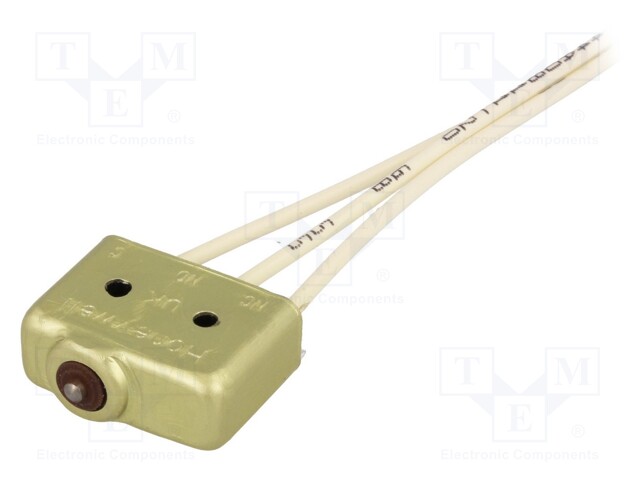 Microswitch SNAP ACTION; without lever; SPDT; 5A/250VAC; ON-(ON)