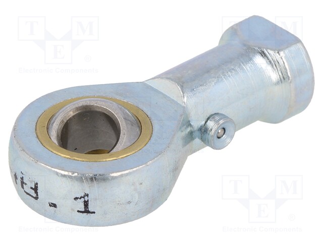 Ball joint; 8mm; Thread: M8; Mat: steel; Pitch: 1,25; Plating: zinc