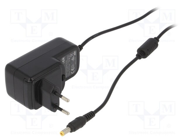 Power supply: switched-mode; 5VDC; 4A; Out: 5,5/2,1; 20W; Plug: EU