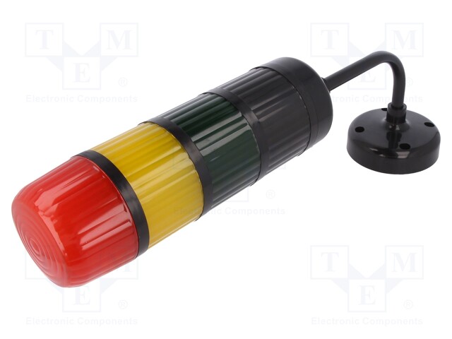 Signaller: signalling column; buzzer,continuous light; LED; IP54