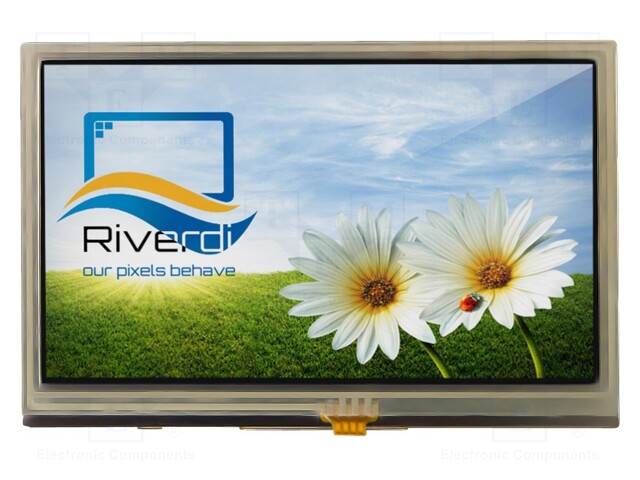 Display: TFT; 4.3"; 480x272; Illumin: LED; Dim: 105.5x67.2x7.45mm