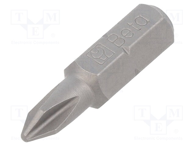 Screwdriver bit; Phillips; PH1; Overall len: 25mm