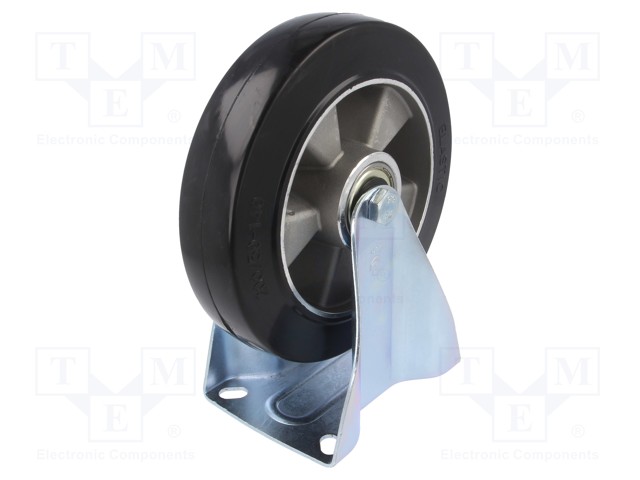 Transport wheel; Ø: 200mm; W: 50mm; H: 235mm; rigid; 350kg; -30÷70°C