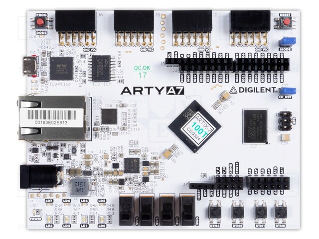 Dev.kit: Xilinx; Arduino socket,Pmod socket x4