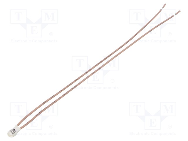 Sensor: thermostat; NC; 150°C; 2.5A; 250VAC; lead 0,3m; ±5°C