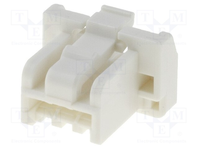 Plug; wire-board; female; CLIK-Mate; 1.5mm; PIN: 3; w/o contacts