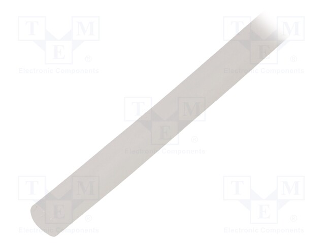 Insulating tube; Mat: silicone; natural; Øint: 6mm