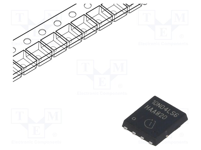 Transistor: N-MOSFET; OptiMOS™ 6; unipolar; 40V; 100A; 150W