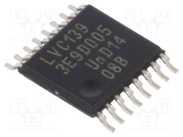 IC: digital; 2-to-4 lines,decoder,demultiplexer; Channels: 2; SMD