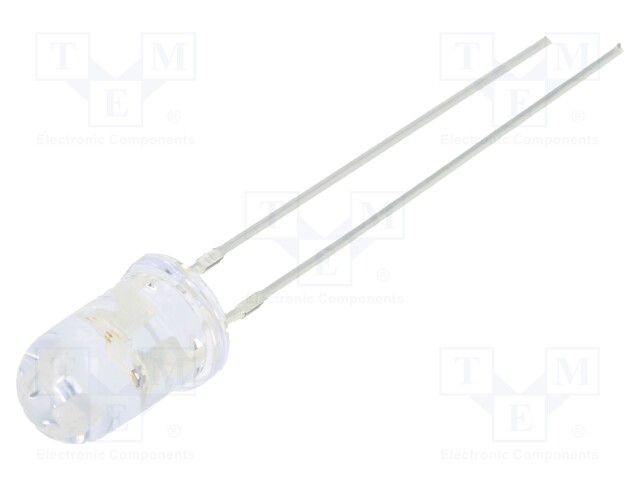 LED; 5mm; red/yellow; 3000÷4200mcd; 30°; 3÷5V; Variant: blinking