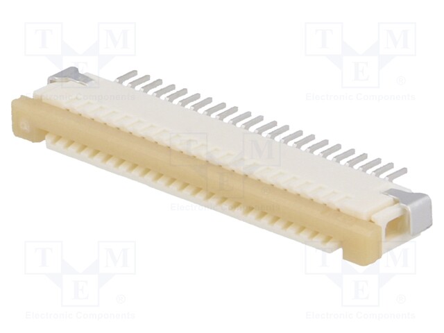 Connector: FFC (FPC); horizontal; PIN: 22; ZIF,top contacts; SMT