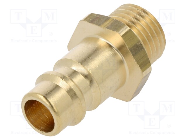 Quick connection coupling; NW7,2 connector pipe; 0÷35bar