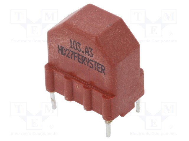 Inductor: wire; THT; 10mH; 300mA; 850mΩ; 230VAC; 10x15mm; -20÷+50%