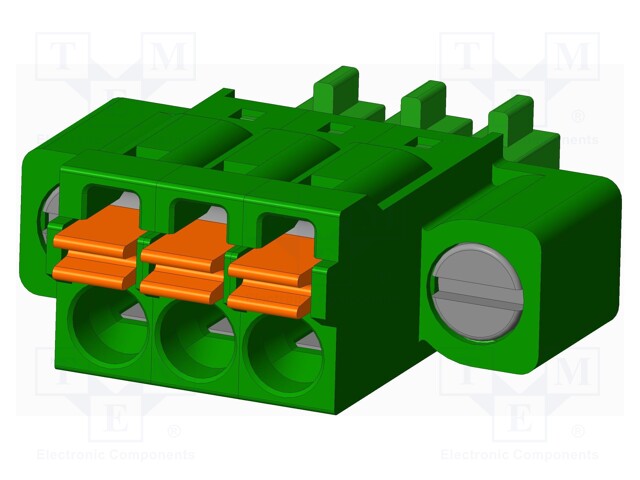 Connector: pluggable terminal block; plug; female; straight; 5.5A