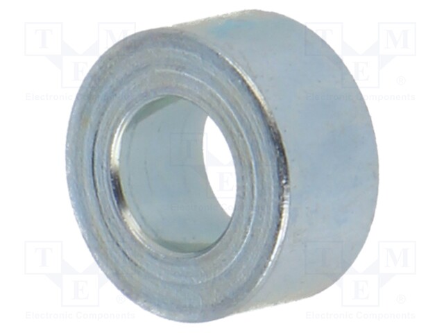 Spacer sleeve; 5.3mm; cylindrical; steel; zinc; Out.diam: 5mm