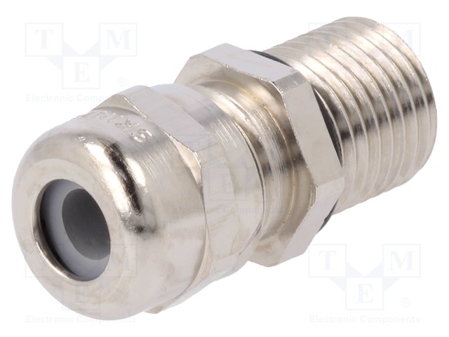 Cable gland; with long thread; PG7; IP68; Mat: brass