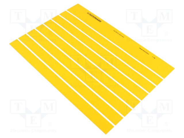 Label; 20mm; 8mm; yellow; No.of labels: 2800pcs; self-adhesive