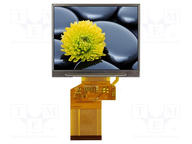 Display: TFT; 3.5"; 320x240; Illumin: LED; Dim: 76.84x63.84x3.27mm