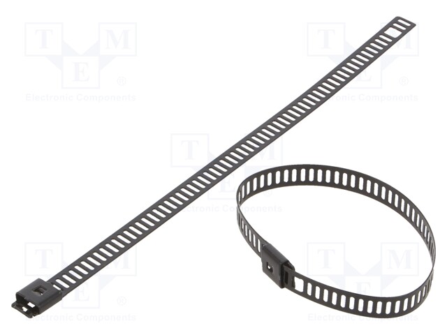 Cable tie; L: 150mm; W: 7mm; acid resistant steel AISI 316; 445N