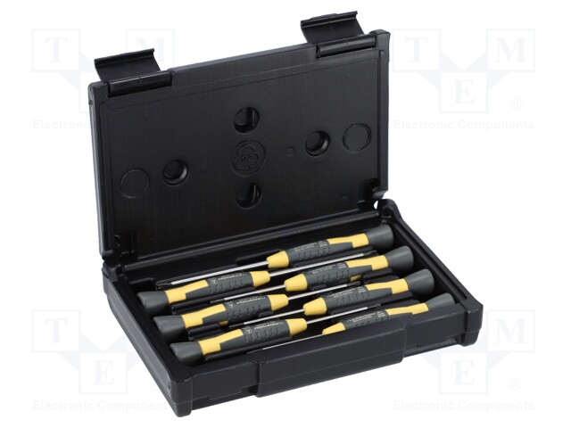 Kit: screwdrivers; Torx®; ESD; 7pcs.