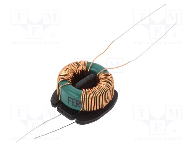 Inductor: wire; THT; 3.3mH; 500mA; 360mΩ; 230VAC; 11x6mm; -20÷+50%