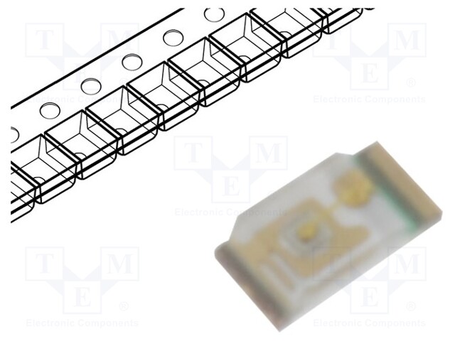 LED; SMD; 0402; green; 30÷70mcd; 1x0.5x0.2mm; 145°; 3÷3.2V; 5mA