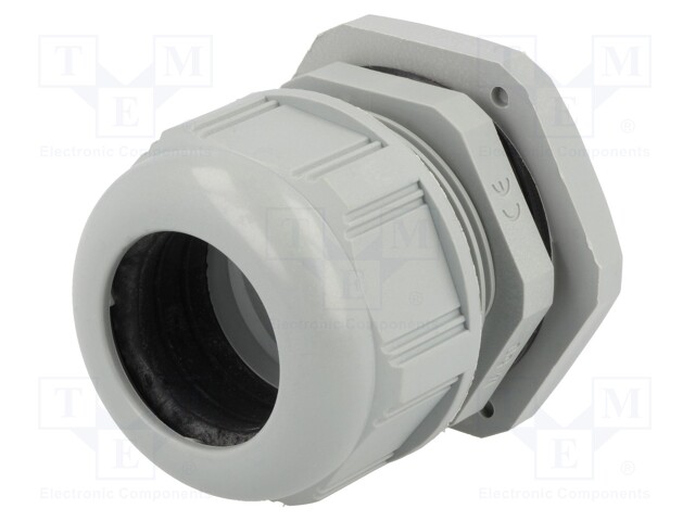 Cable gland; M50; IP68; Mat: polyamide; dark grey; UL94V-2