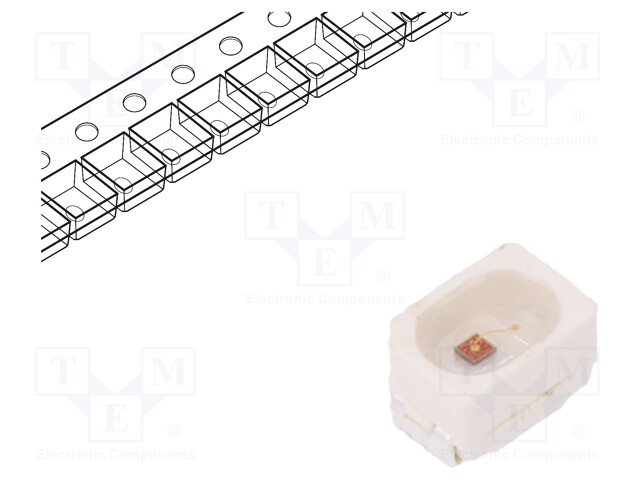 LED; SMD; 2014; yellow; 300÷500mcd; 2.2x1.4x1.3mm; 120°; 2÷2.5V