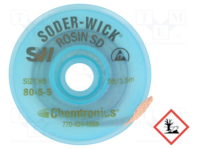 Tape: desoldering; W: 3.7mm; L: 1.5m