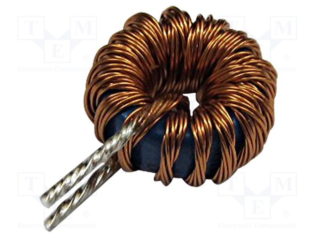 Inductor: wire; THT; 22uH; 8A; 16.6mΩ