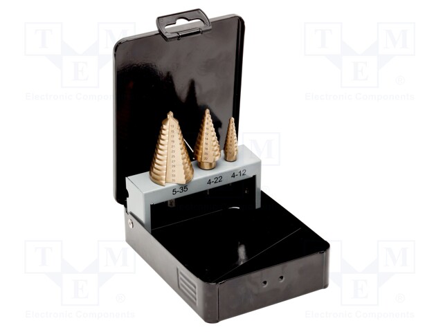 Tool accessories: drill set; Application: for thin tinware