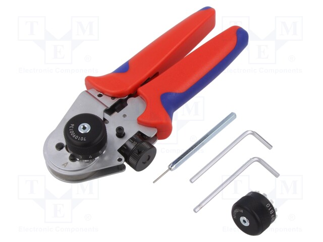 Tool: for crimping; terminals