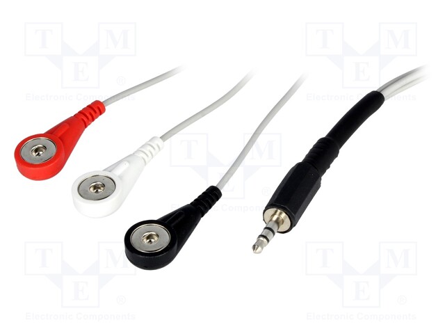 Electrodes for electrocardiography; Jack 3,5mm