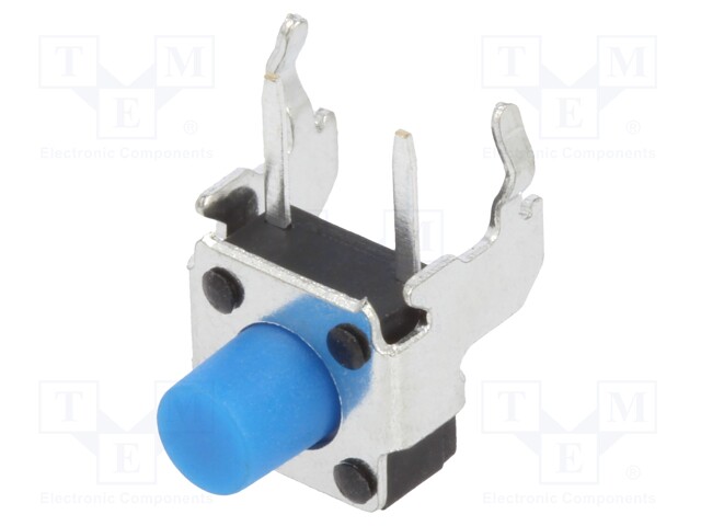 Tactile Switch, FSM RAJ Series, Side Actuated, Through Hole, Round Button, 160 gf, 50mA at 24VDC