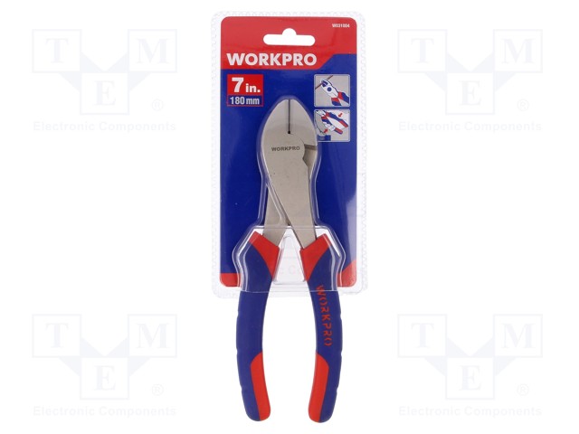 Pliers; side,cutting; two-component handle grips