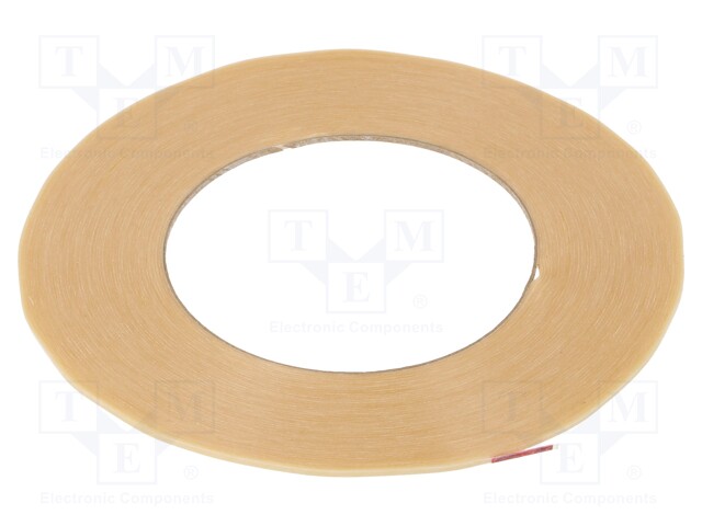 Tape: electrical insulating; W: 1.5mm; L: 45m; D: 0.304mm; beige