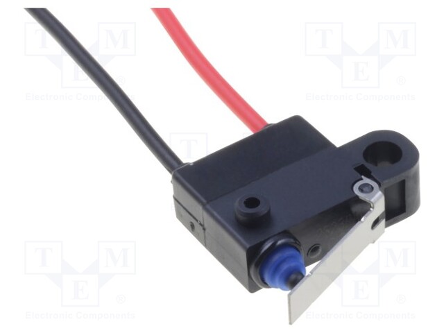 Microswitch SNAP ACTION; with lever; SPST-NC; 0.1A/125VAC; Pos: 2