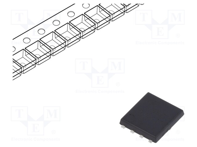 Transistor: N-MOSFET; unipolar; 30V; 63.5A; 19.2W; DFN5x6