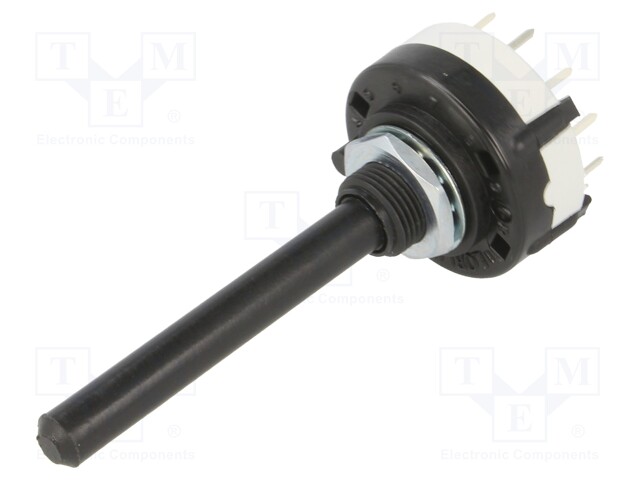 Switch: rotary; Pos: 4; 0.15A/250VDC; Poles number: 3; 30°; -30÷85°C