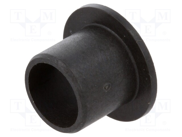 Bearing: sleeve bearing; with flange; Øout: 8mm; Øint: 7mm; L: 8mm