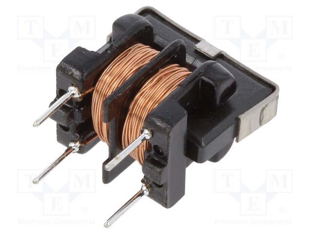 Inductor: wire; THT; 17mH; 350mA; 2Ω; 16x11x16mm; vertical; 400Hz