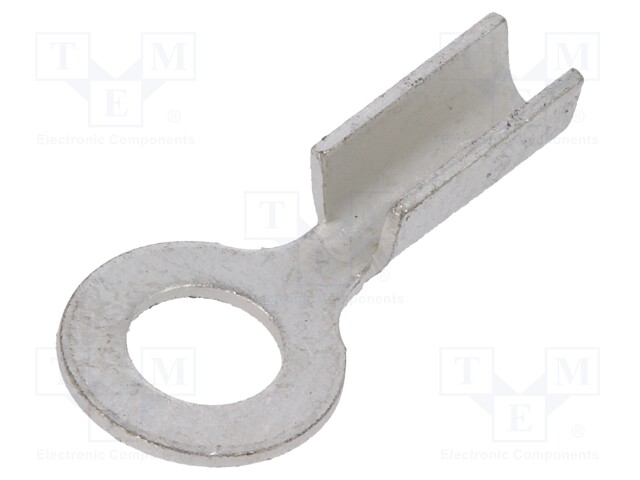 Ring terminal; M3,5; crimped; for cable; non-insulated