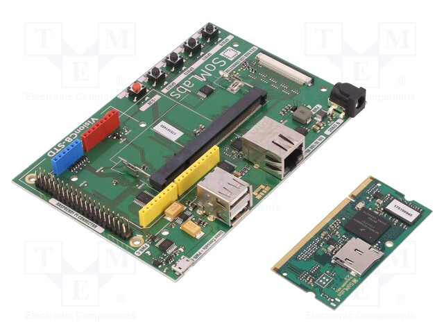 Dev.kit: ARM NXP; 9÷12VDC; Interface: Ethernet,UART,USB