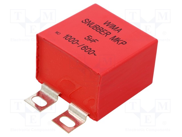 Capacitor: polypropylene; 5uF; 48.5mm; ±20%; 56x37x54mm; -55÷110°C