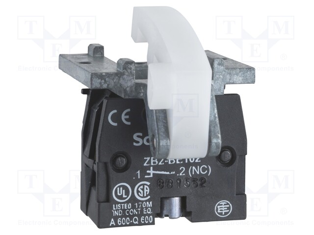 Contact block; Harmony XAC; NO; -25÷70°C; AC load @R: 3A/240VAC