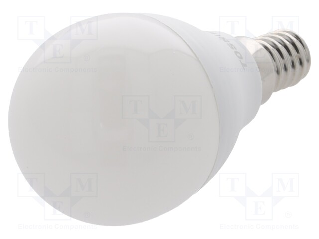 LED lamp; neutral white; E14; 230VAC; 806lm; 7W; 180°; 4000K