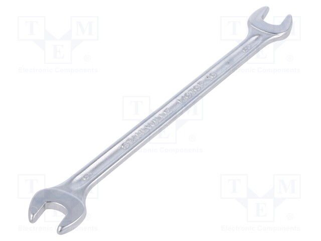 Wrench; spanner; 8mm,9mm; chromium plated steel; Series: MOTOR